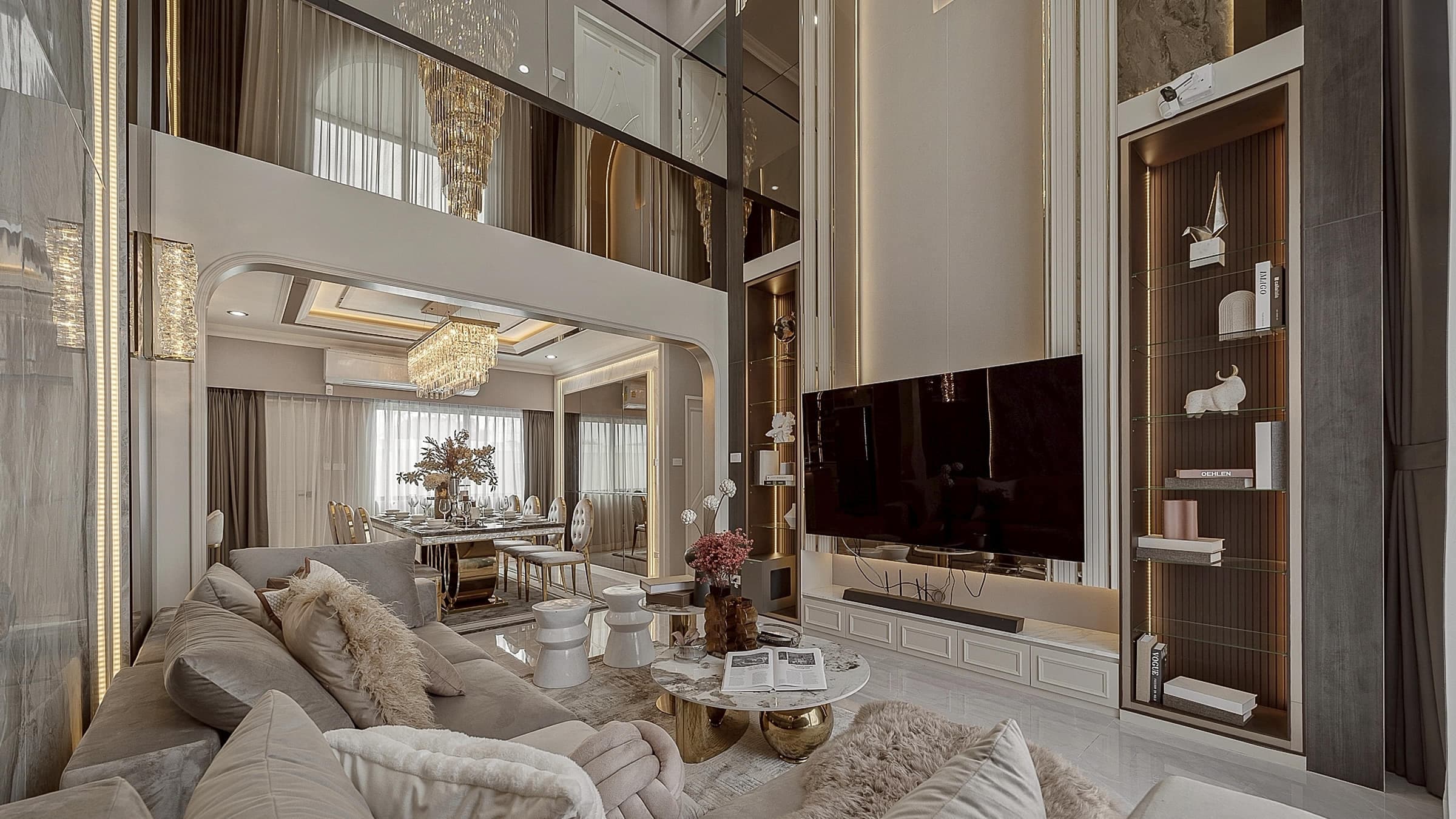 ผลงานออกแบบตกแต่งภายในโดย P-Fer Decorate